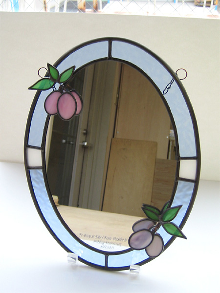 ステンドグラス ビトロ Stained Glass Vitrail プルーン鏡 05 ステンドグラス ビトロ Stained Glass Vitrail プルーン鏡 05