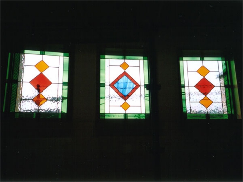 札幌市T邸 リビング窓　2001'