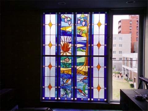 ステンドグラス・ビトロ Stained Glass Vitrail / 札幌藤女子大学
