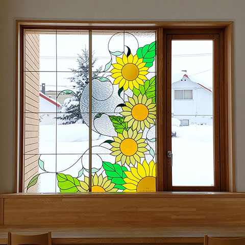ステンドグラス ビトロ Stained Glass Vitrail 旭川厚生看護専門学校2 18 ステンドグラス ビトロ Stained Glass Vitrail 旭川厚生看護専門学校2 18