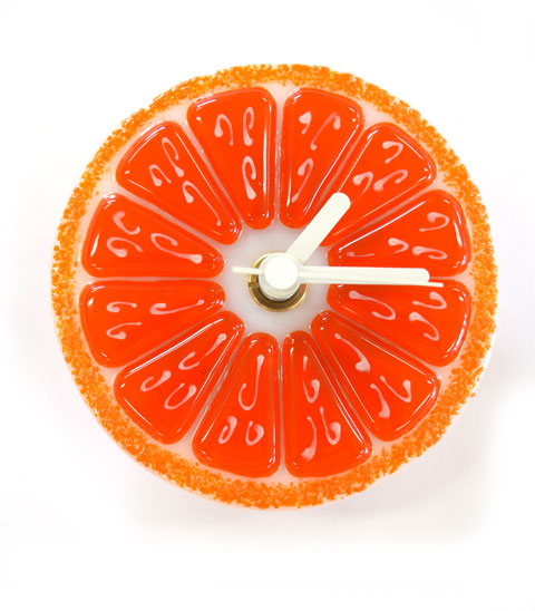 ステンドグラス・ビトロ Stained Glass Vitrail / No.132 orange