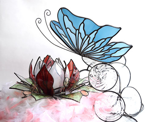 ステンドグラス・ビトロ Stained Glass Vitrail / No.140 あなたを愛し