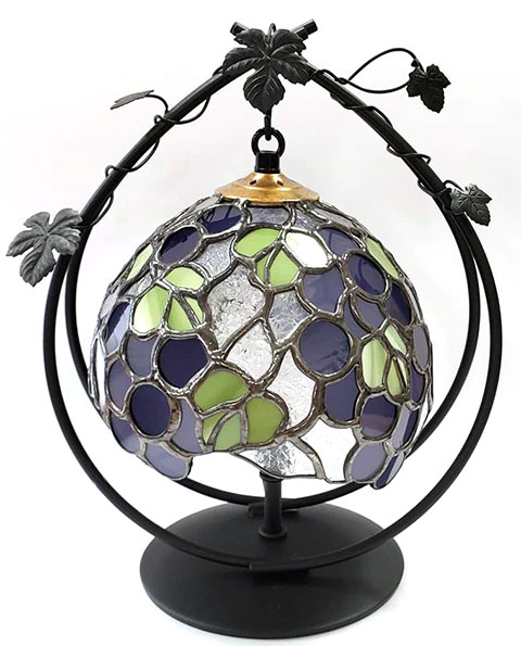 ステンドグラス・ビトロ Stained Glass Vitrail / No.152 round grape