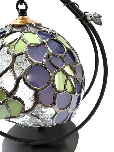 ステンドグラス・ビトロ Stained Glass Vitrail / No.152 round grape