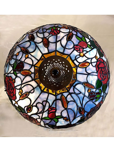 ステンドグラス・ビトロ Stained Glass Vitrail / 薔薇ランプ 2021'